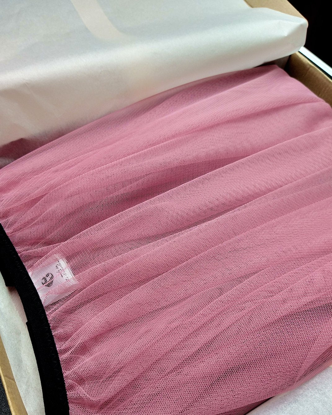 Old rose ballet tulle skirt for dancers and ballerinas